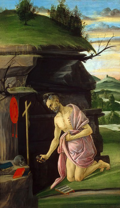 Saint Jerome, Alessandro Botticelli