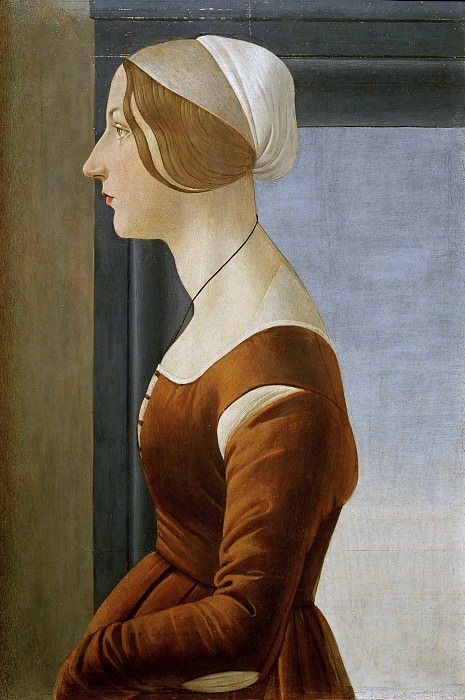 Портрет женщины, Сандро Боттичелли