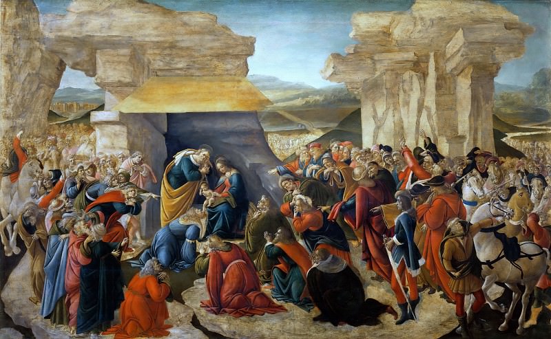 Adoration of the Magi, Alessandro Botticelli