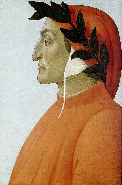 Portrait of Dante, Alessandro Botticelli