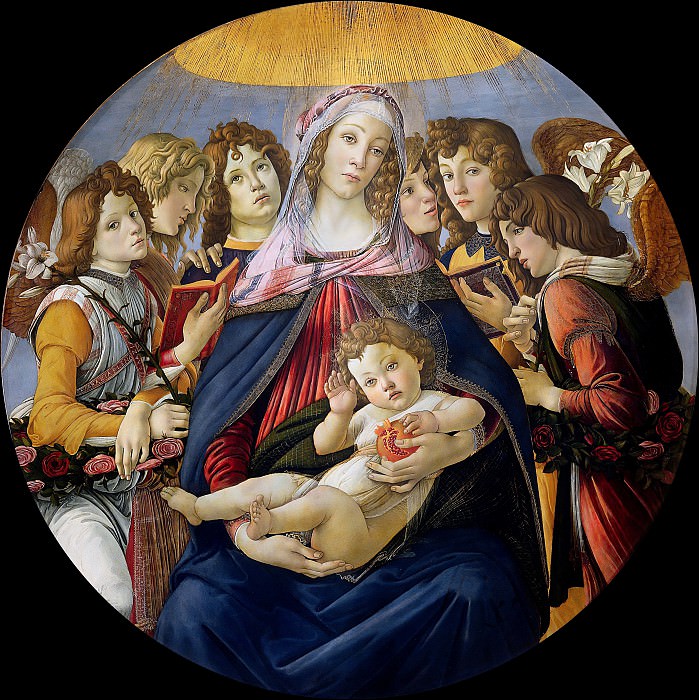 Madonna of the Pomegranate, Alessandro Botticelli