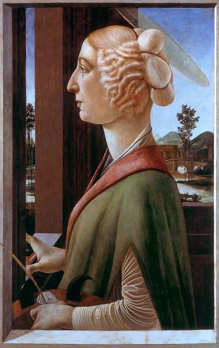 Святая Екатерина , Сандро Боттичелли
