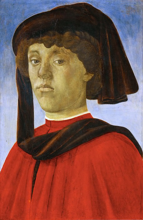 Portrait of a young man, Alessandro Botticelli