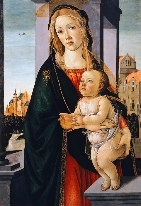 Virgin and Child , Alessandro Botticelli