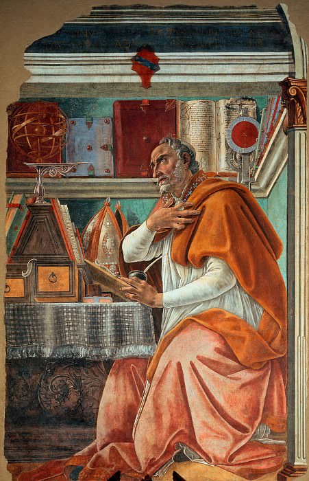 Святой Августин, Сандро Боттичелли