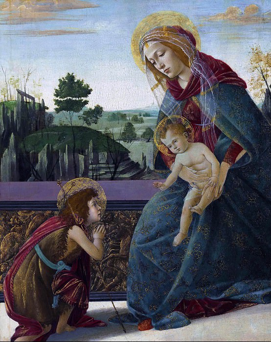 The Rockefeller Madonna , Alessandro Botticelli