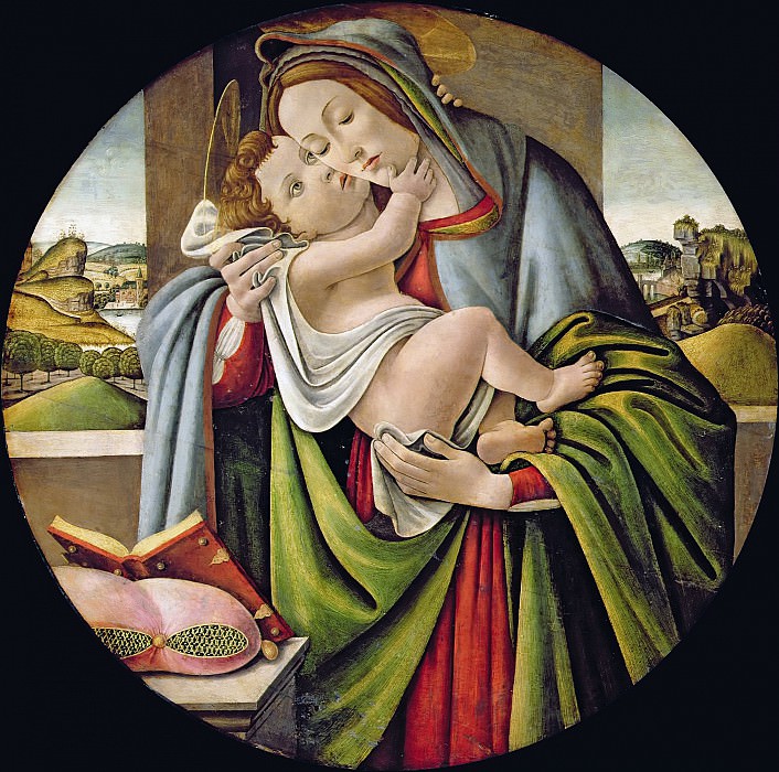 Мадонна с Младенцем , Сандро Боттичелли