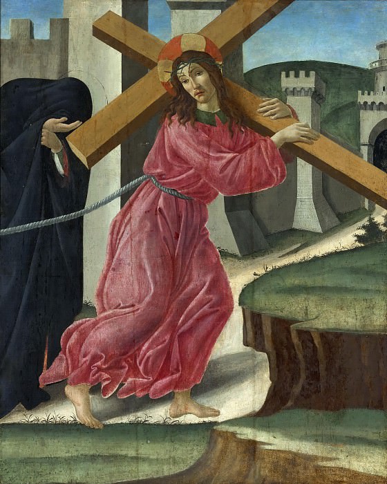 Христос, несущий крест , Сандро Боттичелли