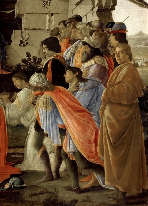Adoration of the Magi, detail