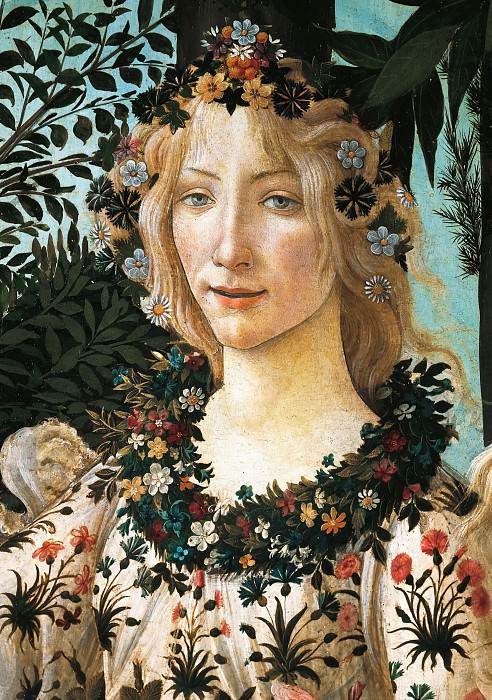 Spring , detail, Alessandro Botticelli