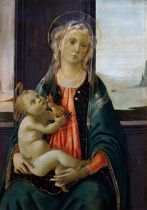 Madonna of the Sea, Alessandro Botticelli