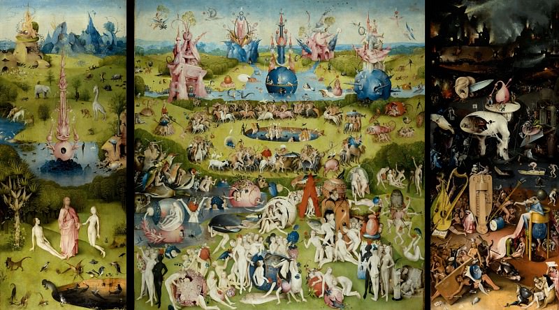 Garden of Earthly Delights, Hieronymus Bosch
