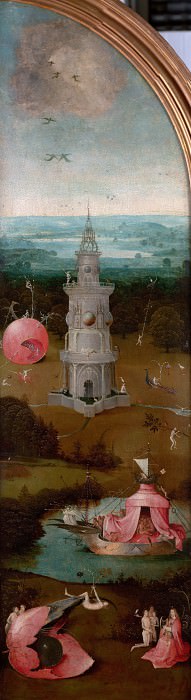 The Last Judgement, left wing – Paradise, Hieronymus Bosch