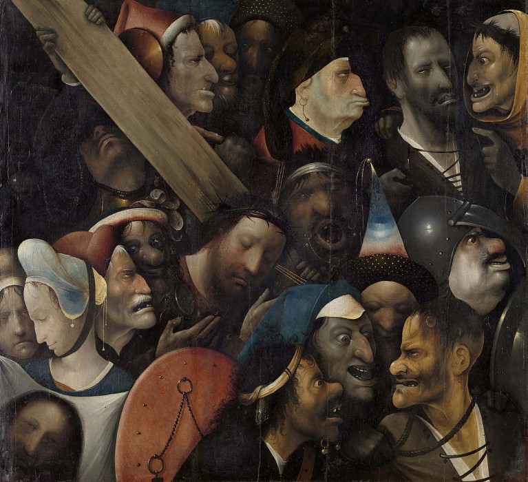 Christ carrying the Cross , Hieronymus Bosch
