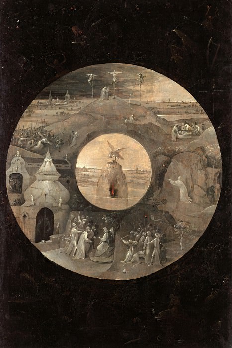 Святой Иоанн на Патмосе , Иероним Босх