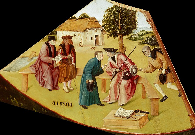 The Seven Deadly Sins and the Four Last Things – Greed , Hieronymus Bosch