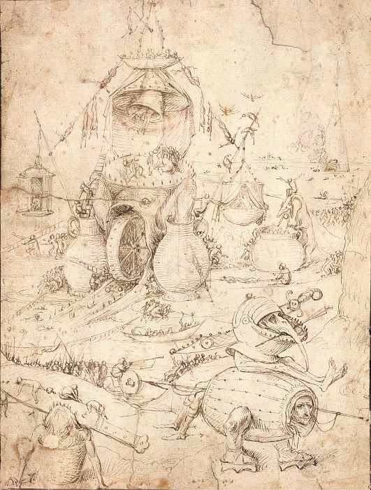 Infernal Landscape, Hieronymus Bosch