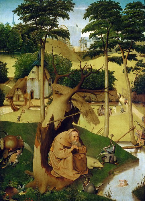 The Temptation of Saint Anthony , Hieronymus Bosch