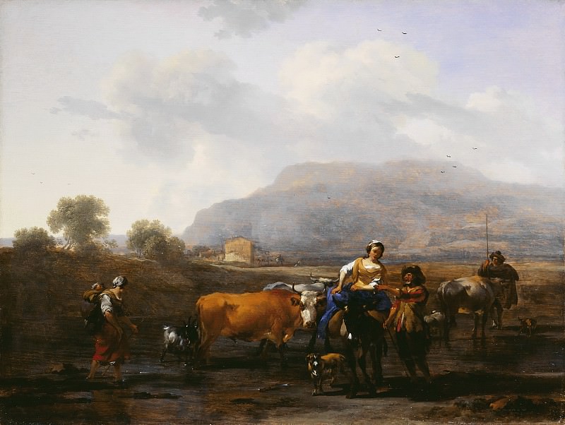 Travelling Peasants, Nicolaes (Claes Pietersz.) Berchem