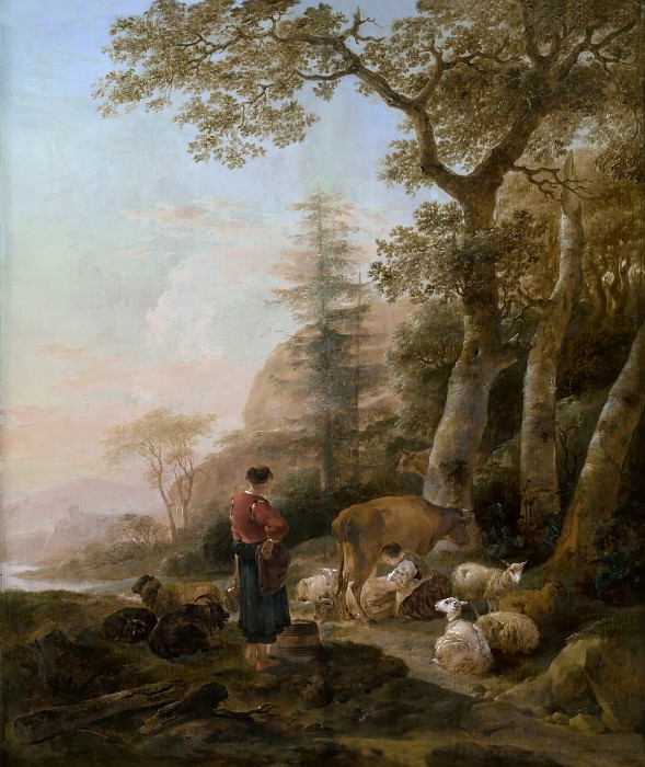 Italian landscape, Nicolaes (Claes Pietersz.) Berchem