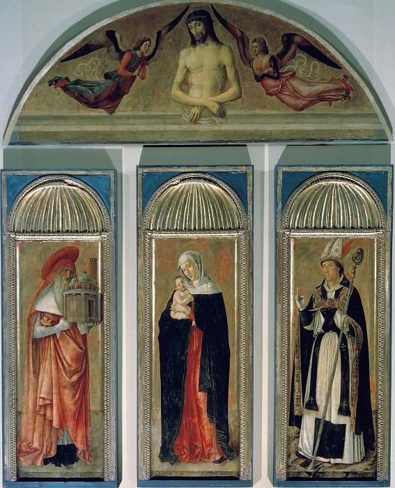 Madonna Triptych , Giovanni Bellini