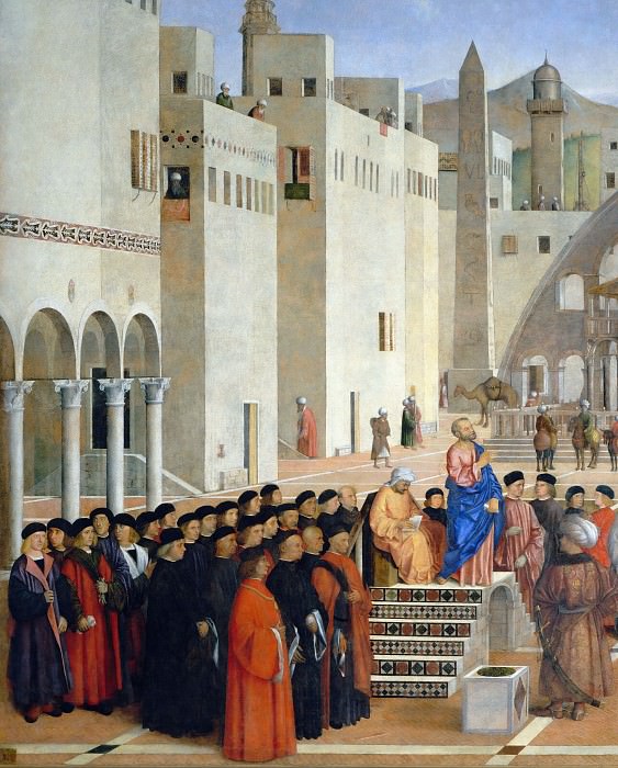 Saint Mark Preaching in Alexandria | 41, Giovanni Bellini