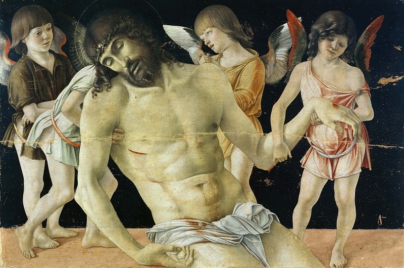 Мертвый Христос с ангелами, Джованни Беллини
