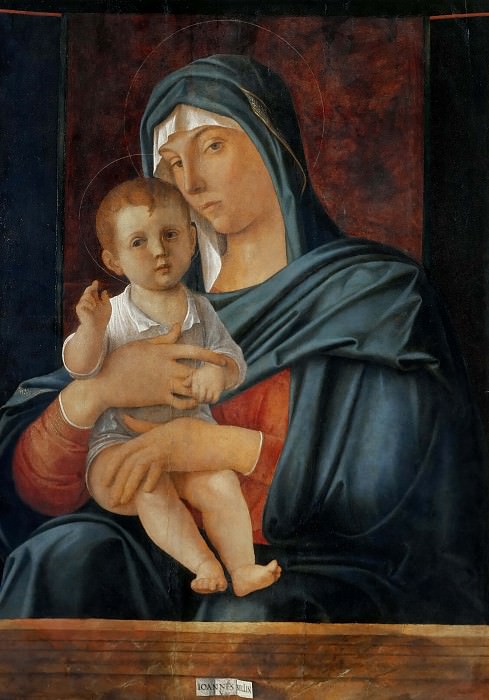 Мадонна с благословляющим Младенцем, Джованни Беллини