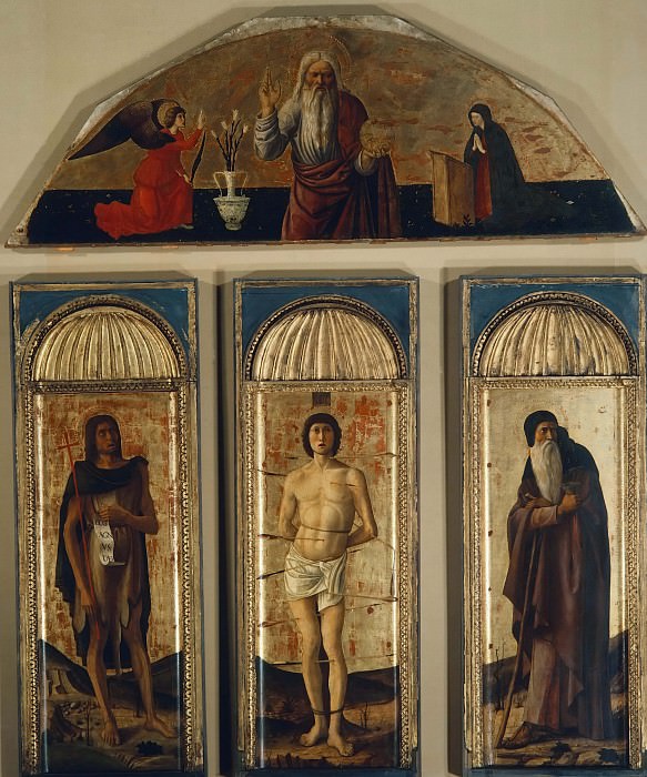 Triptych of St Sebastian, Giovanni Bellini