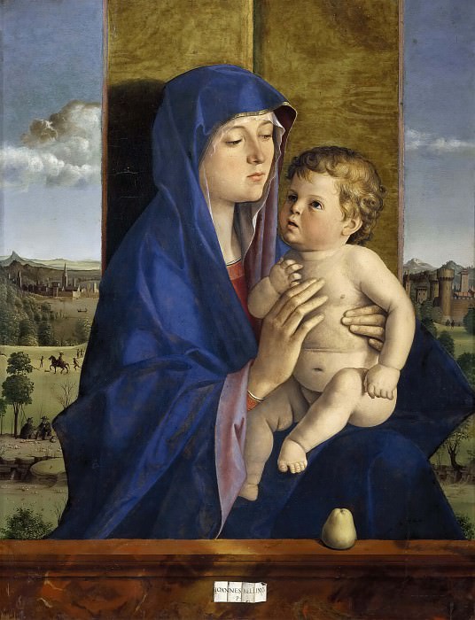 Madonna of the Pear, Giovanni Bellini