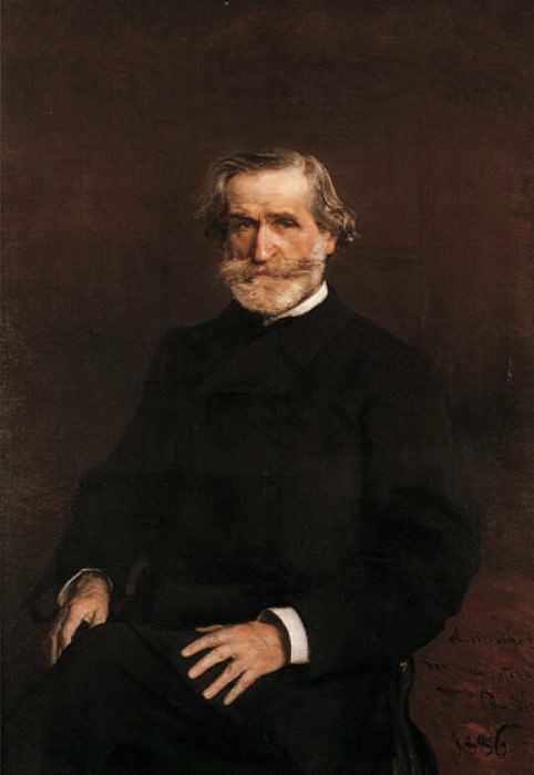Ritratto di Giuseppe Verdi Seduto 1886, Giovanni Boldini