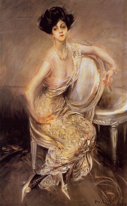 Portrait of Rita de Acosta Lydig , Giovanni Boldini