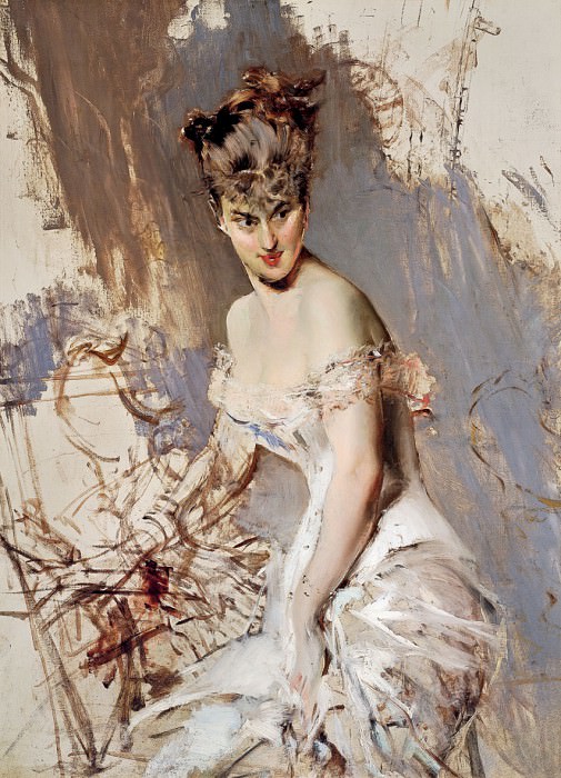 Portrait of Alice Regnault 1880, Giovanni Boldini