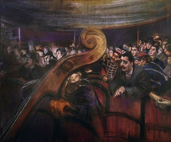 A Teatro, Giovanni Boldini