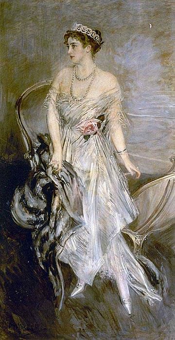  Миссис Лидс, впоследствии Принцесса Анастасия Греции и Дании, 1914, Джованни Больдини