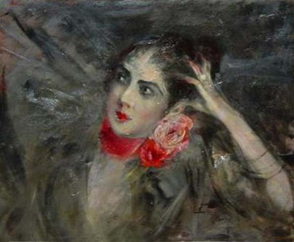  Принцесса Радзивилл с красной лентой, 1904, Джованни Больдини