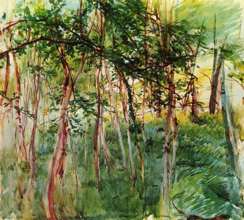  Деревья в булонском лесу, Джованни Больдини