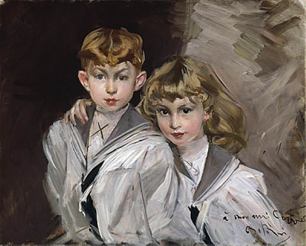 Two Children, Giovanni Boldini