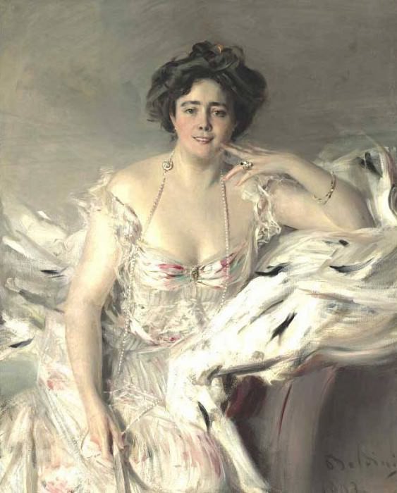  Портрет леди Нэнни Шрадер, 1903, Джованни Больдини