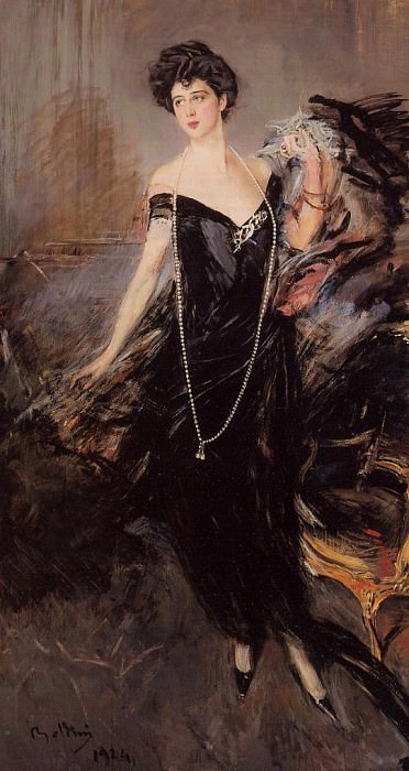 Portrait of Donna Franca Florio, Giovanni Boldini