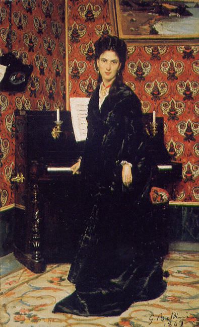  Портрет Марии Донеган, 1869, Джованни Больдини