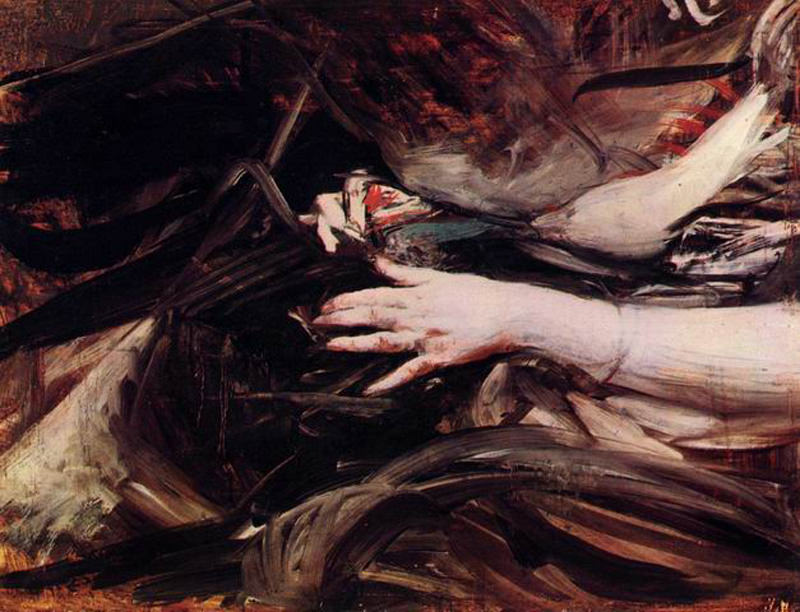 Sewing Hands of a Woman, Giovanni Boldini