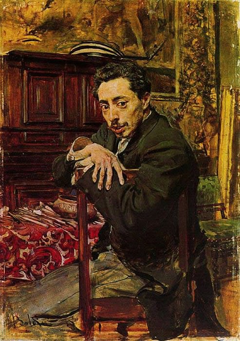  Портрет художника Хоакина Араухо Руано, Джованни Больдини