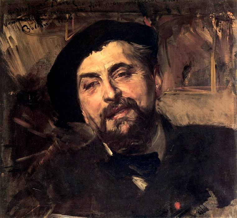 Portrait of the Artist Ernest Ange Duez 1894, Giovanni Boldini