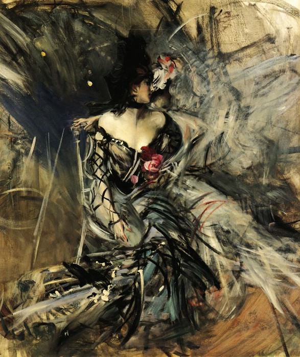 Spanish Dancer at the Moulin Rouge , Giovanni Boldini