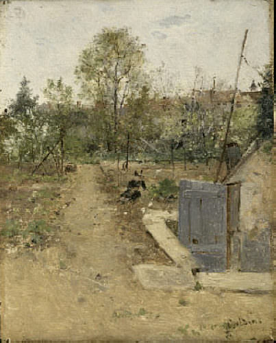  В саду, 1875, Джованни Больдини