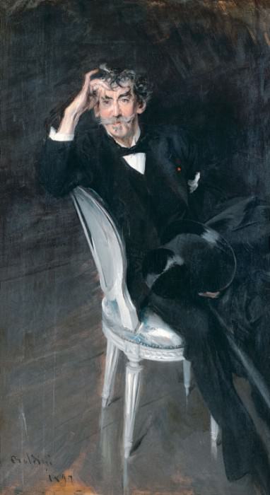 Portrait of James McNeill Whistler , Giovanni Boldini