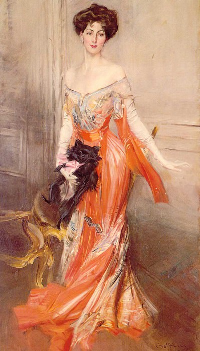  Портрет Элизабет Уартон Дрексел, 1905, Джованни Больдини