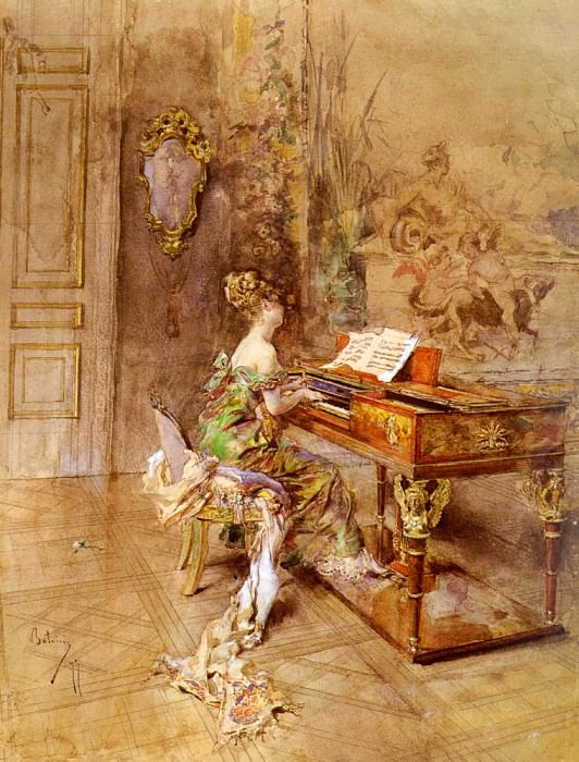 La Pianista, Giovanni Boldini