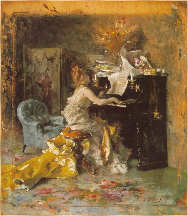 The Recital, Giovanni Boldini